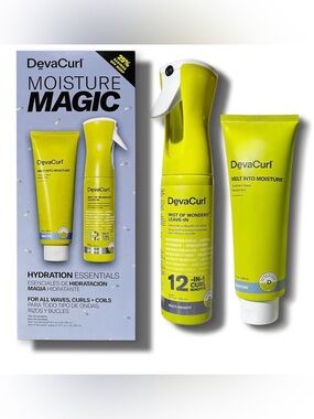 DevaCurl Hydration Essentials Set - leave In and mask